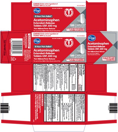 acetaminophen-01.jpg PRINCIPAL DISPLAY PANEL - 650 mg Caplet Bottle Carton - acetaminophen 01