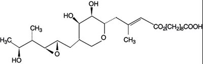 Chemical Structure (Mupirocin Ointmen 01)