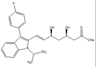 Fluvastatin Structural Formula (7f4945a8 B0a0 41ec 984c E2a34812bb8b 01)