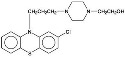 Chemical Structure - perphenazine 01