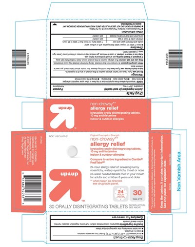 This Is The 30 Count Blister Carton Label For Target Loratadine Odt (claritin Like). (Loraodt Claritin)