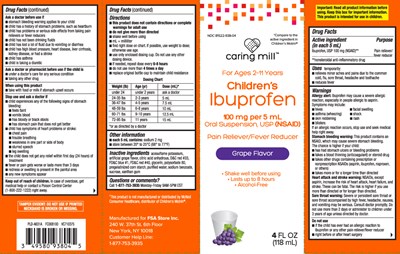 childrens-ibuprofen-100-mg-grape-flavor-1.jpg Ibuprofen, USP 100 mg (NSAID)** **nonsteroidal Anti-inflammatory drug - childrens ibuprofen 100 mg grape flavor 1