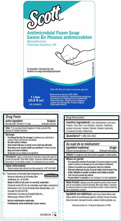 scott-01.jpg PRINCIPAL DISPLAY PANEL - 1 Liter Bottle Label - scott 01