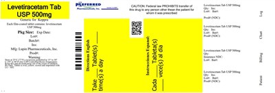 Levetiracetam Tab Usp 500mg (E31c6830 4647 4481 B4f1 494a52c48b1b 00)