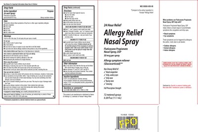 Fluticasone Propionate (glucocorticoid) 50 Mcg (Fluticasone Propionate Allergy Relief 1)