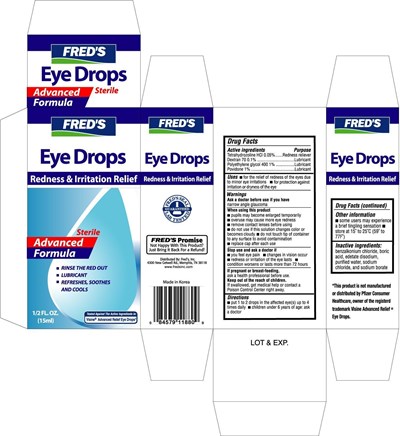 FredsEyeDropsAdvanced.jpg image of carton label - FredsEyeDropsAdvanced