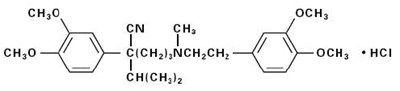 Chemical Structure - verapamil 01