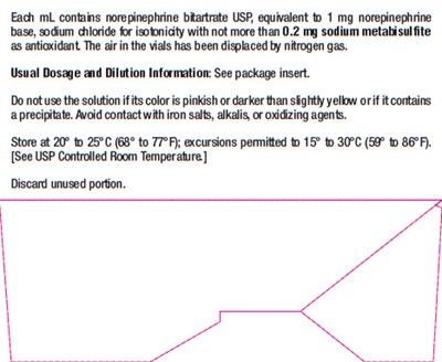 Norepinephrine Representative Label   43066-997-10  3  of  4 - image 05