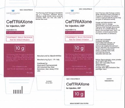 ceftriaxone-for-injection-pbp-2.jpg PRINCIPAL DISPLAY PANEL - ceftriaxone for injection pbp 2