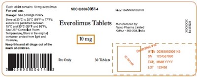 10mg Bottle Label