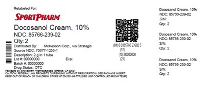 Docosanol 10% (Docosanol 10 Percent Cream Ene Delisted 1)