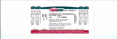 Fexofenadine HCl/pseudoephenadrine 60/120mg (E4020ca3 82d0 4668 B4bc 92e4a53c1f4e 03)