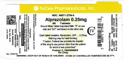 Pdp (68071 2794 6)