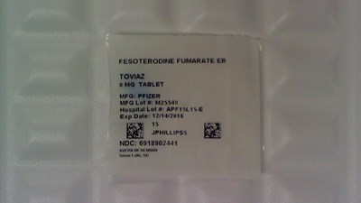 Fesoterodine ER 8 mg tablet - 6918902441