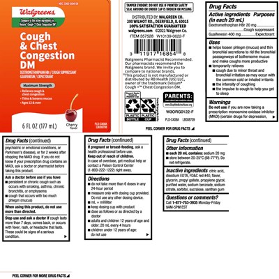 Dextromethorphan Hbr 20 mg, Guaifenesin 400 mg (Cough Relief Dm Chest Congestion Cherry Flavor 1)