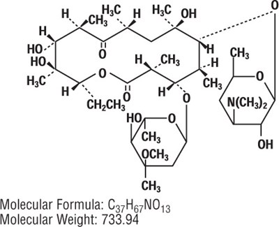 Structural Formula - ery00 0002 01