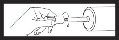 Attaching Luer Locknut To Syringe (Sodium Chloride 8)