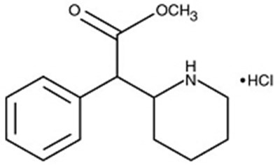 Chemical Structure - methylphenidate hcl er capsules cd 1