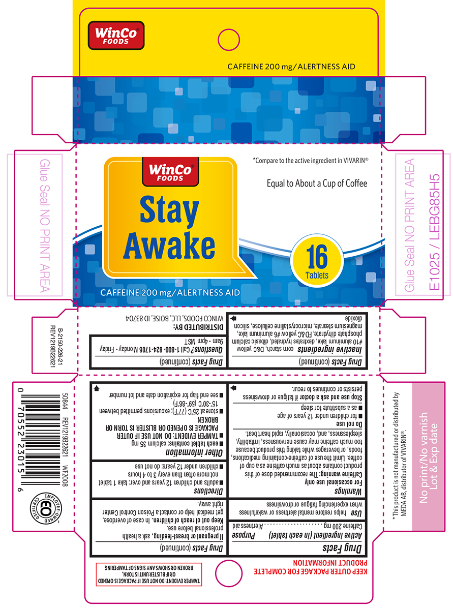 NDC 67091117 Stay Awake Tablet Oral Label Information Details, Usage