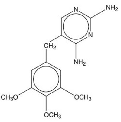 image description - sulfamethoxazole and trimethoprim tablet structure 2