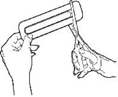 Cut Open The Package Using Scissors (Otfc 10)