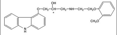 Carvedilol Structural Formula - image 09