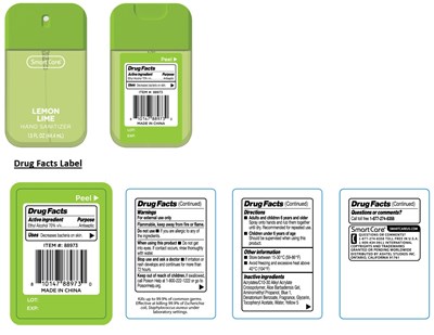 Smart Care Lemon Lime Hand Sanitizer (70108283 6)