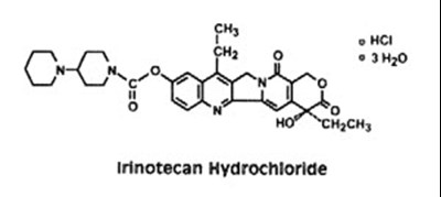 Chemical Structure - camptosar 01