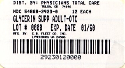 image of label - 2923