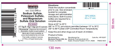 778 (Sodium Potassium Magnesium Conainer Label)