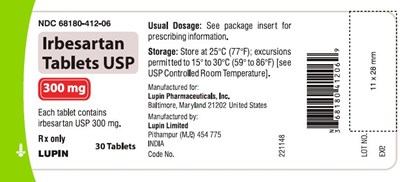 irbesartantabletsusp-figure-04.jpg Irbesartan Tablets USP, 300 mg-30s Pack - irbesartantabletsusp figure 04