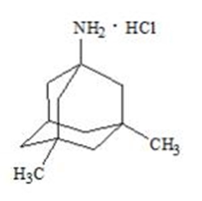 The Following Structural Formula For Memantine Hydrochloride Tablets Are An Orally Active Nmda Receptor Antagonist.  The Chemical Name For Memantine Hydrochloride Is 1-amino-3,5-dimethyladamantane Hydrochloride. (Memantine Hydrochloride Tablets 01)