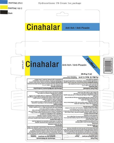 Image Of Carton Label (Hydrocortisone.pro)
