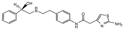 Chem Structure (Mirabegron Extended Release Tablets 1)