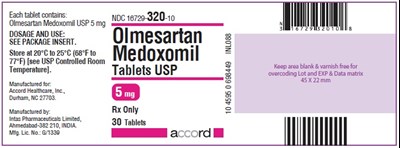 olmesartan-5-mg-90-bottle-label.jpg Olmesartan Medoxomil Tablets – 5 mg 90 Bottle Label - olmesartan 5 mg 90 bottle label