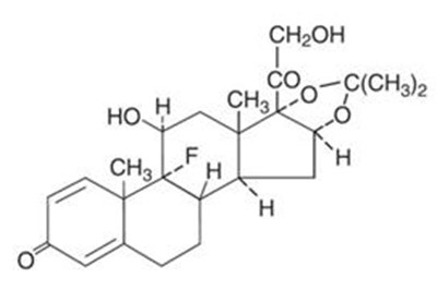 Structural Formula (Triamcinolone 01)