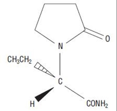 Levetiracetam Chemical Structure - levetiracetam str
