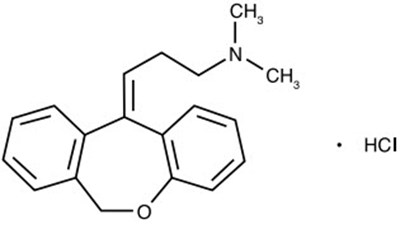 doxepin-01.jpg Chemical Structure - doxepin 01