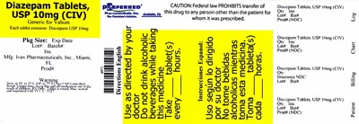 Diazepam Tablets, Usp 10mg (civ) (5e934040 E805 458c Ae93 338e36837c82 02)