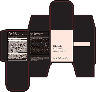 lbel-01.jpg PRINCIPAL DISPLAY PANEL - 12 g Case Box - PORCELAINE- BEIGE - lbel 01