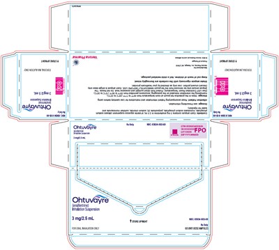 Principal Display Panel (3 mg/2.5 mL Ampule Carton)