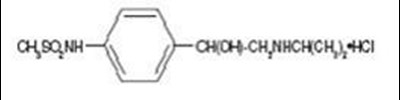 The Following Structural Formula For Sotalol Hydrochloride Tablets, Usp Contain Sotalol Hydrochloride, An Antiarrhythmic Drug With Class Ii (beta Adrenoreceptor Blocking) And Class Iii (cardiac Action Potential Duration Prolongation) Properties.sotalol Hydrochloride Tablets, Usp Are Supplied As A Light-blue, Capsule-shaped Tablet For Oral Administration. Sotalol Hydrochloride Is A White, Crystalline Solid With A Molecular Weight Of 308.8. It Is Hydrophilic, Soluble In Water, Propylene Glycol And Ethanol, But Is Only Slightly Soluble In Chloroform. Chemically, Sotalol Hydrochloride Is D,l-n-[4-[1-hydroxy-2-[(1-methylethyl) Amino]ethyl]phenyl]methane-sulfonamide Monohydrochloride. The Molecular Formula Is C12h20n2o3 S·hcl (Sotalol 02)