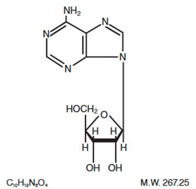adenosine-injection-usp-figure-1-adenosine-structure.jpg structure - adenosine injection usp figure 1 adenosine structure