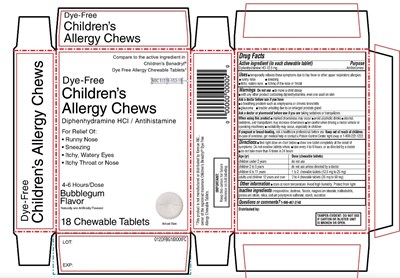 Cvs Dye Free Childrens Allergy 18 Ct (Childrens Allergy Melts Cherry 1)