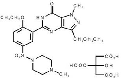 Sildenafil Citrate Structure (Sildenafil Tabs Usp Chem Structure)