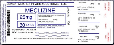 Image Label (Meclizine HCl 25mg Tab For Jubilant Cadista 2)