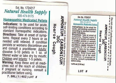 Hoarse Cough 1 Label (Nhs Hoarse Cough 1)