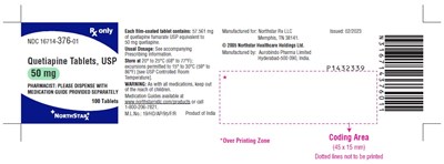 quetiapine-fig4.jpg PACKAGE LABEL-PRINCIPAL DISPLAY PANEL - 50 mg (100 Tablets Bottle) - quetiapine fig4