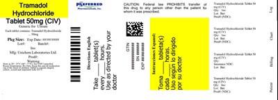 Tramadol Hydrochloride Tablet 50mg Civ (E43a14b1 3c3c 4d97 A157 E118a29d1800 05)