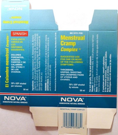Menstrual Cramp Complex Box (Nova Menstrualcramp Box)